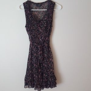 Black Floral Summer Dress